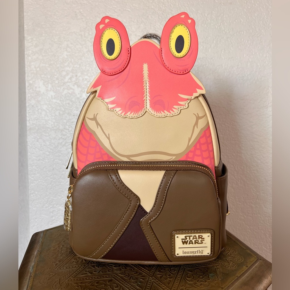 NWT Jar Jar Binks Loungefly Mini Backpack